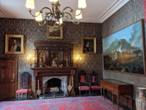 Music room at Leith Hall
